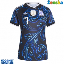 Argentina Rodrigo De Paul #7 Gostujuci Dres za Ženska SP 2026 Kratak Rukav